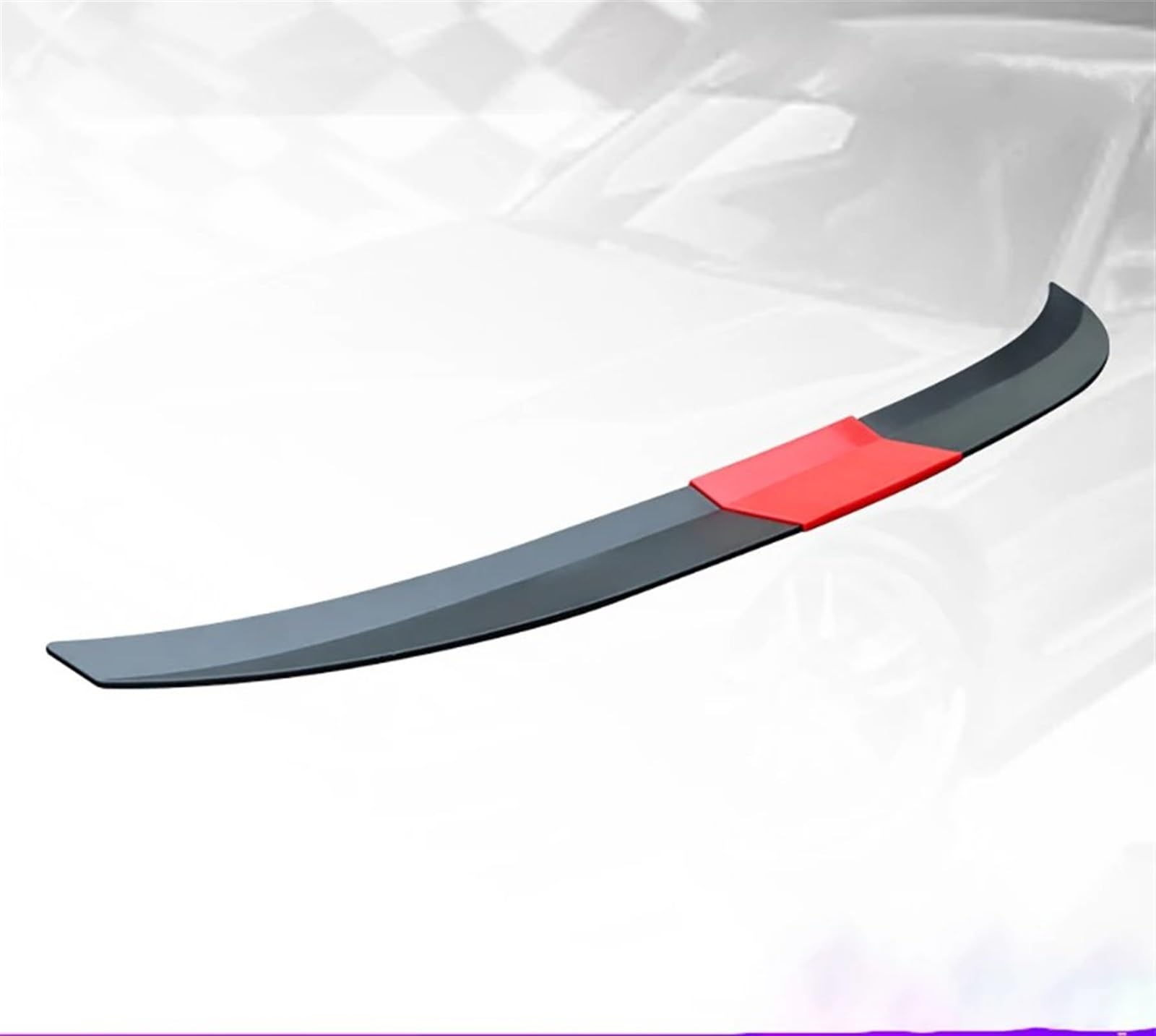 Auto Spoiler Wing Auto Modifikation Universal Heckspoiler Dreistufige Einstellung Helles Schwarz/Carbon Fiber Heckspoiler 3-TLG. Universal Auto Heckflügel(Red) von TINGYUS