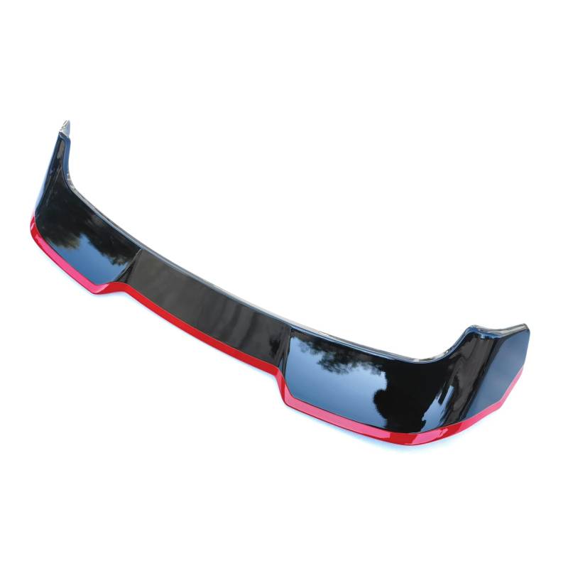 Auto Spoiler Wing Für CRV 2023 Dachbewegungsspoiler ABS-Material Kofferraum Heckscheibe Refit Heckflügel Body Kit Zubehör Auto Heckflügel(Black Red) von TINGYUS