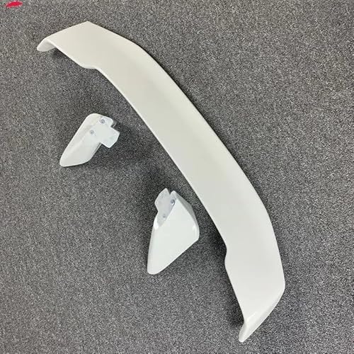 Auto Spoiler Wing Für CRZ Für CR-Z ZF1 ASB Hinten Stamm Spoiler Flügel Lip Diffusoren Trim Teile BodyKits Auto Heckflügel(Weiß) von TINGYUS