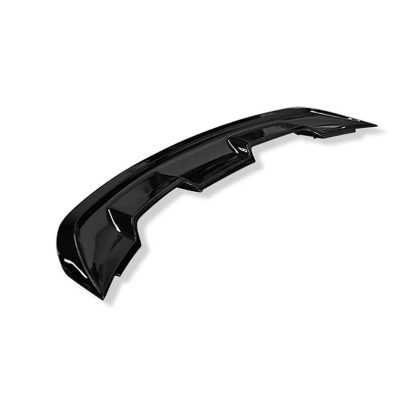 Auto Spoiler Wing Für Ford Für Mustang 2015-2020 GT500 Stil ABS Kunststoff Auto Hinten Stamm Spoiler Hinten Flügel Lip Trim Auto Heckflügel(Gloss Black) von TINGYUS