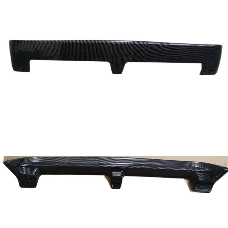 Auto Spoiler Wing Für Für Pajero V73 V93 V97 2004-2015 Dach Spoiler Hinten Flügel Körper Kit Zubehör ABS Kunststoff Auto Heckflügel(Garbon Fiber Look) von TINGYUS