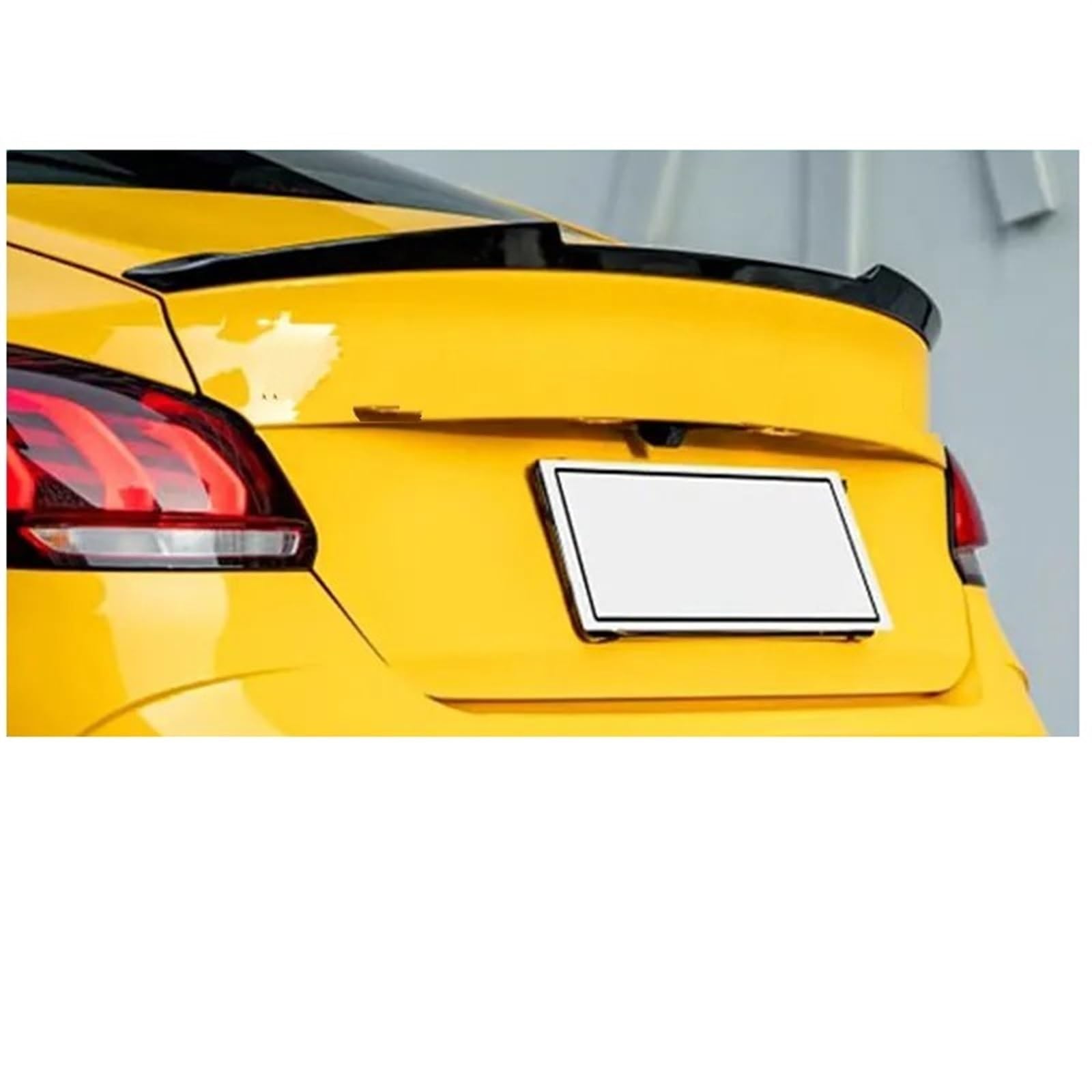 Auto Spoiler Wing Für MG5 2021-2023 Heckspoiler Festflügel Außendekoration Modifizierter ABS-Kunststoff Autozubehör Auto Heckflügel(Glossy Black) von TINGYUS