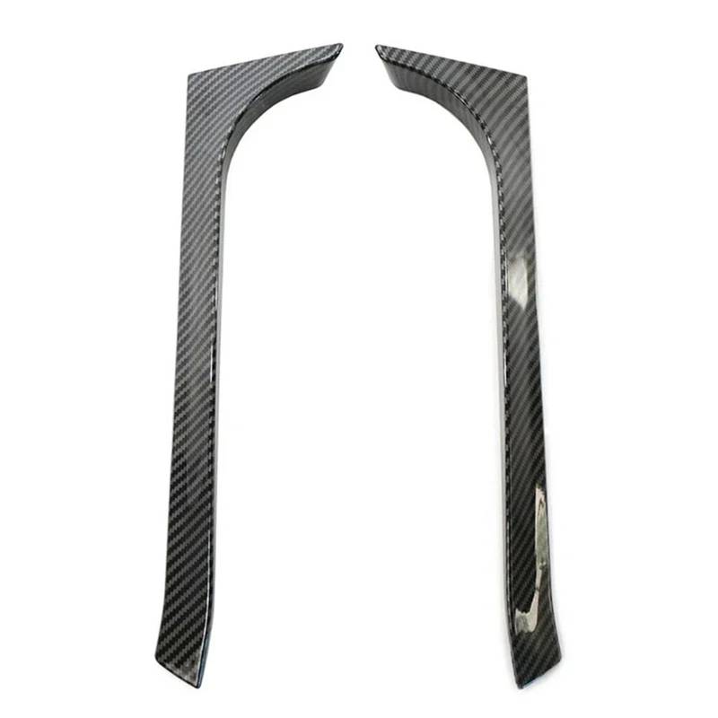 Auto Spoiler Wing Für VW Für Golf MK6 Für GTI Für GTR Für GTD 2008-2012 Außenteile Auto Heckscheibe Seitenspoiler Diffusor Heckflosse Kohlefaser Auto Heckflügel(Carbon Fiber Pattern) von TINGYUS