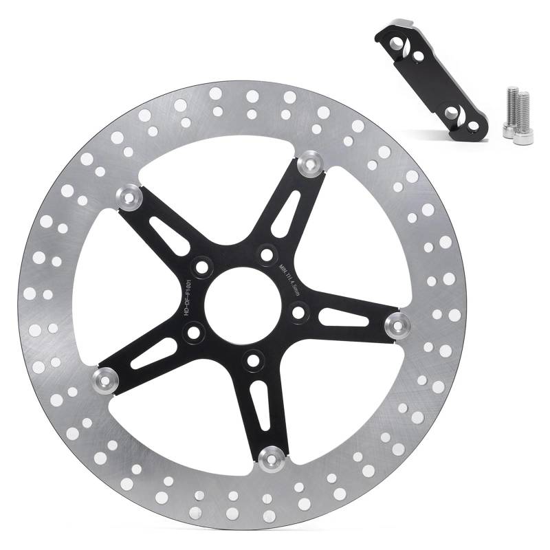 Bremsscheiben Für Softail 2000-2014 Für Dyna 2000 2001 2002 2003 2004 2005 13 "14" 15 "Vordere Bremsscheibe Rotor Halterung Scheibenbremsscheiben(13 inch) von TINGYUS