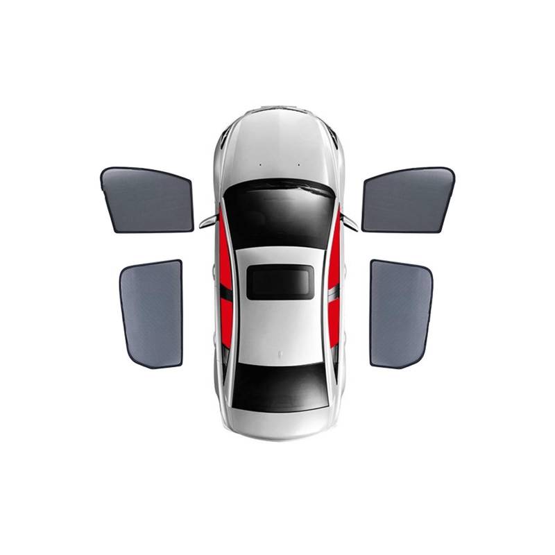 Car Shades Für A1/A3 Sedan Hatchback 8V 8P/S3 Sedan Hatchback Magnetische Fenster-Sonnenschutzgitter, vollständig abgedeckt Autosonnenschutz(4 doors window) von TINGYUS