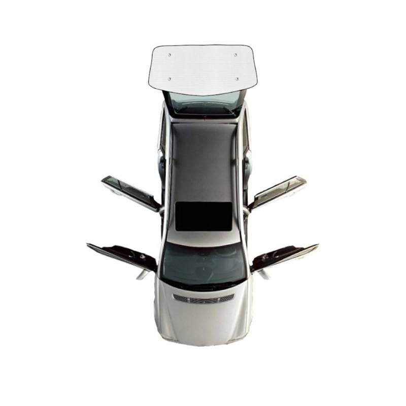 Car Shades Für Jeep Für Grand Für Cherokee WK2 2011~2021 Anti-UV Volle Auto Fenster Visier Abdeckung Sonnenschutz Abdeckungen Autosonnenschutz(Rear Windshield) von TINGYUS