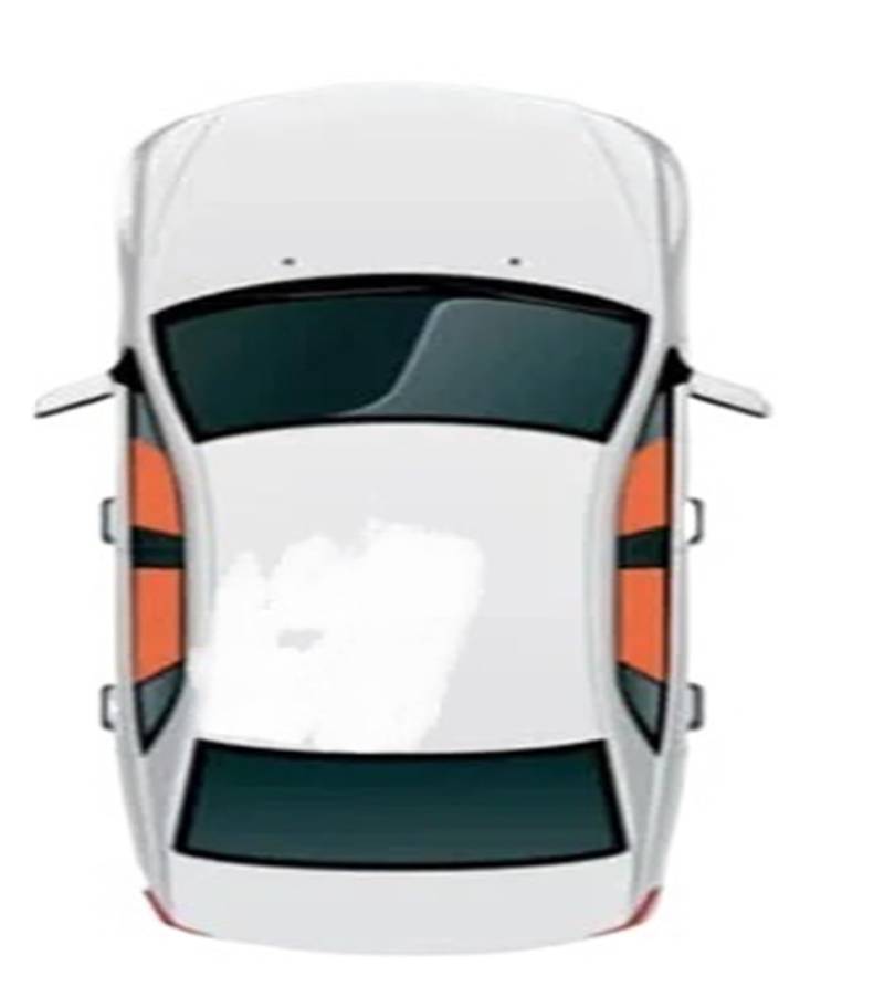 Car Shades Für Mitsubishi Für Pajero V75 V73 V93 V97 Seite Fenster Vorhang Sonnenschutz Isolierung Abdeckung Magnetische Auto Fenster Sonnenschirm Autosonnenschutz(Front rear 4pcs) von TINGYUS