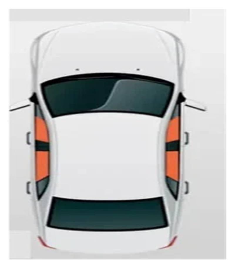 Car Shades Für Skoda Für Octavia Limousine 2008-2020 Auto Sonnenschutz Vorne Hinten Fenster Sonnenschutz Netting Dekoration Autosonnenschutz(4pcs) von TINGYUS