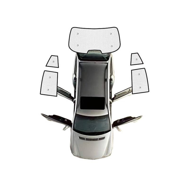 Car Shades Für Toyota Für Corolla E210 Limousine Windschutzscheibe Fenster Seite Fenster Sonnenschirme Vollständige Abdeckung Sonnenschirme Auto Zubehör Autosonnenschutz(Rear sunshades) von TINGYUS