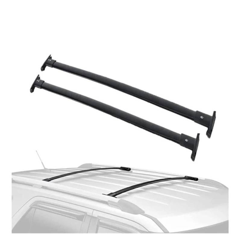 Dachreling Rack Für Ford Für Explorer 2016–2019 5. SUV Seitenstangen aus Aluminiumlegierung oder Edelstahl, Querträger, Dachträger, Gepäck Dachgepäckträger(Aluminum Alloy) von TINGYUS