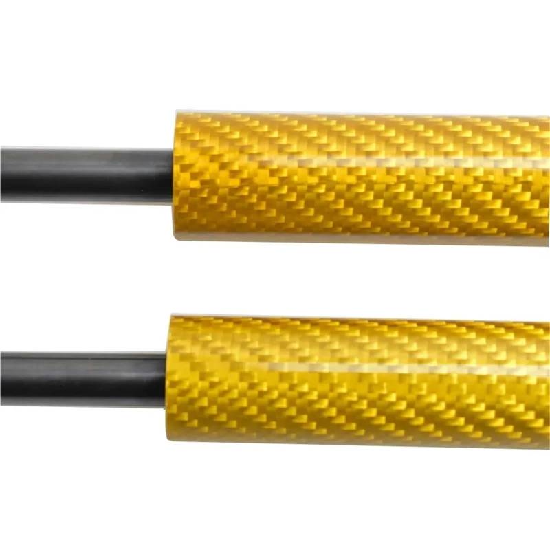 Gasfeder Dämpfer Heckklappe Für Suzuki Für IGNIS II Geländewagen 2003-550 Mm Kofferraum Gasdruckfedern Federn Dämpfer Heckklappenlift Unterstützt(Yellow Carbon Fiber) von TINGYUS