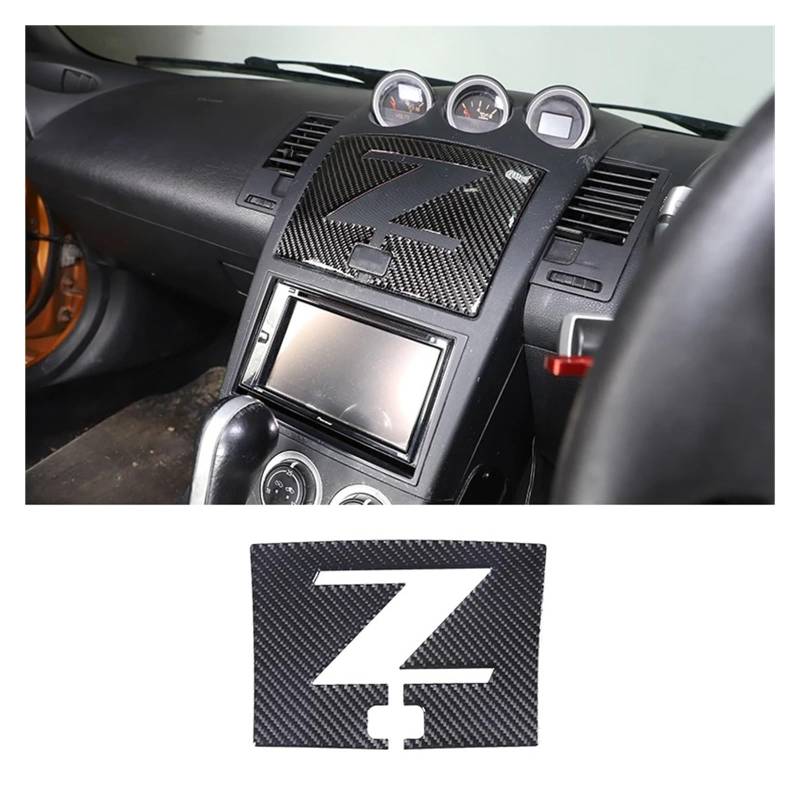 Innenzubehör Für Nissan 350Z 2003-2006 Auto-Armaturenbrett Zentrales Bedienfeld Aufkleber Auto Innen- Und Außendekoration Teile Auto Innenraum(M) von TINGYUS