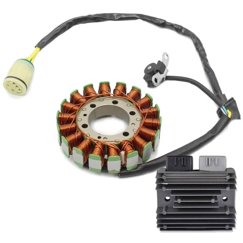 Statorspule Für TRX420TE/TM/FE/FM Für Fourtrax Für Rancher 31120-HP5-A51 Magneto Stator Coil Regler Gleichrichter Und Motor Dichtung Zündung Magneto Stator(2 PCS.) von TINGYUS