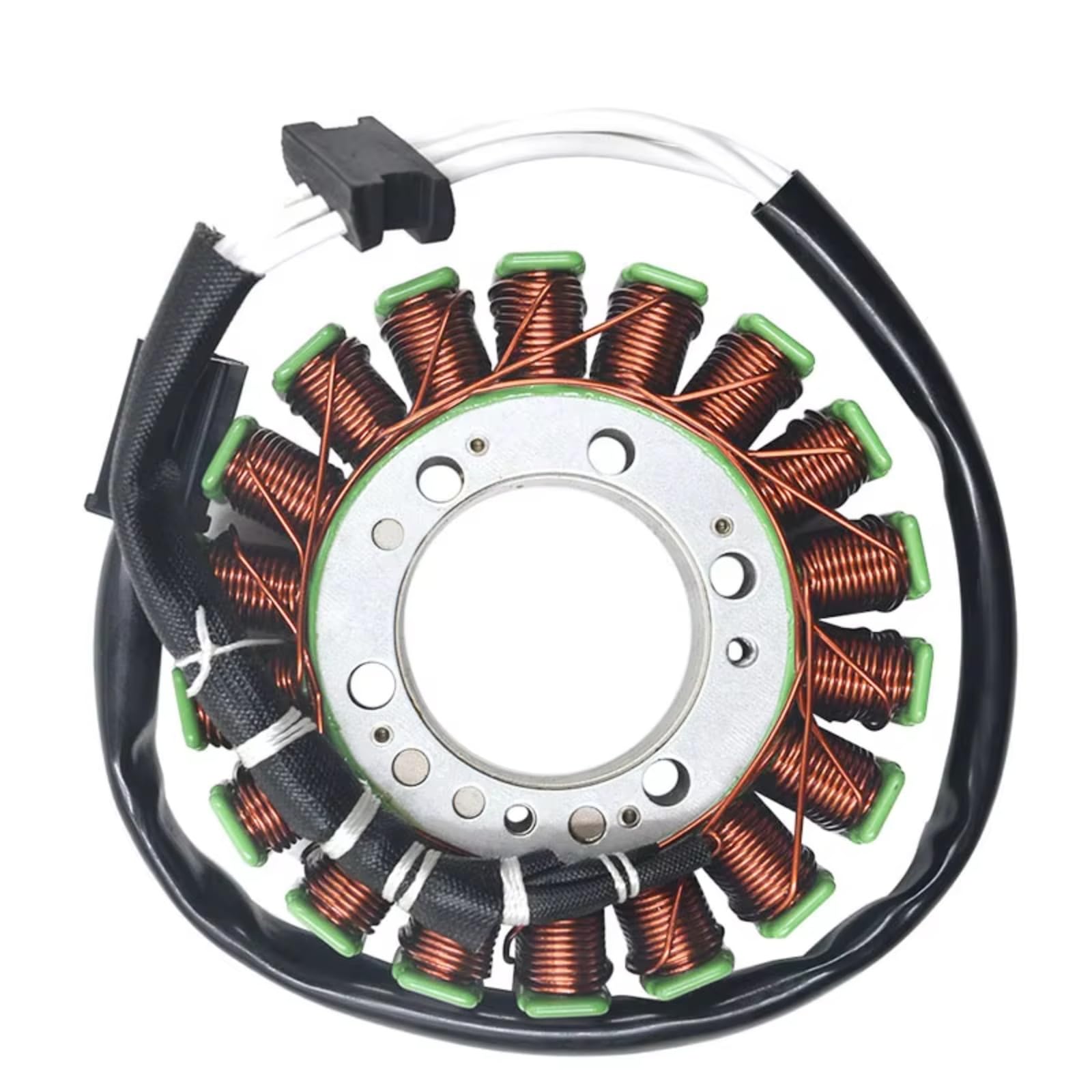 TINGYUS Motorrad Stator Spule Für Kawasaki Für ER400 Für ER-4N EX400 Für Ninja 400R ER650 ER-6N EX650 Für KLE650 Für Versys 650 Motorradgenerator-Statorspulenmontagesatz Zündung Lichtmaschine von TINGYUS