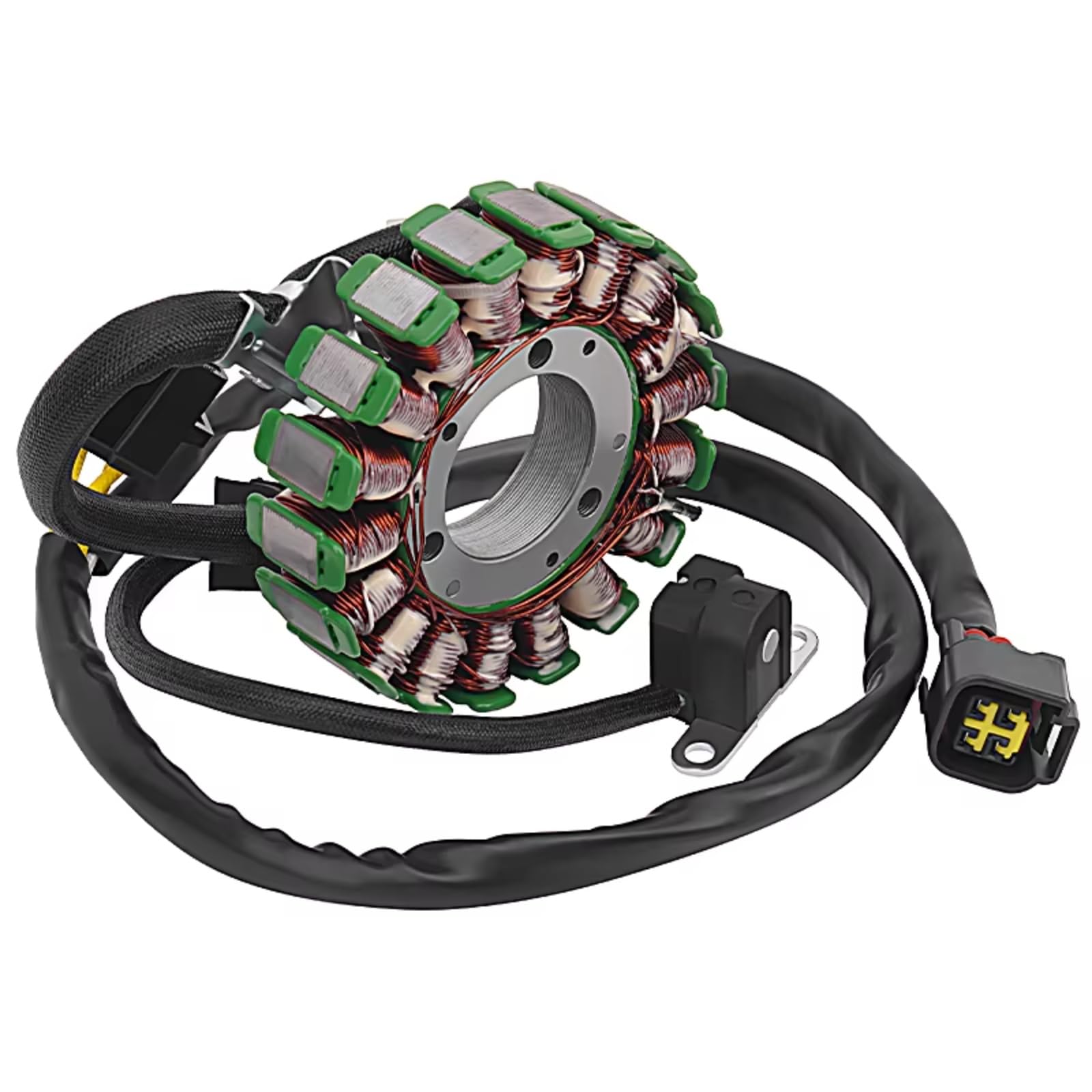 TINGYUS Motorrad Stator Spule Für Suzuki Für DRZ400 2000-2017 Für LTZ400 2003-2008 Für DRZ250 DR250 Für DRZ400E Für DRZ400SM Motorrad Generator Stator Spule Zündung Lichtmaschine von TINGYUS