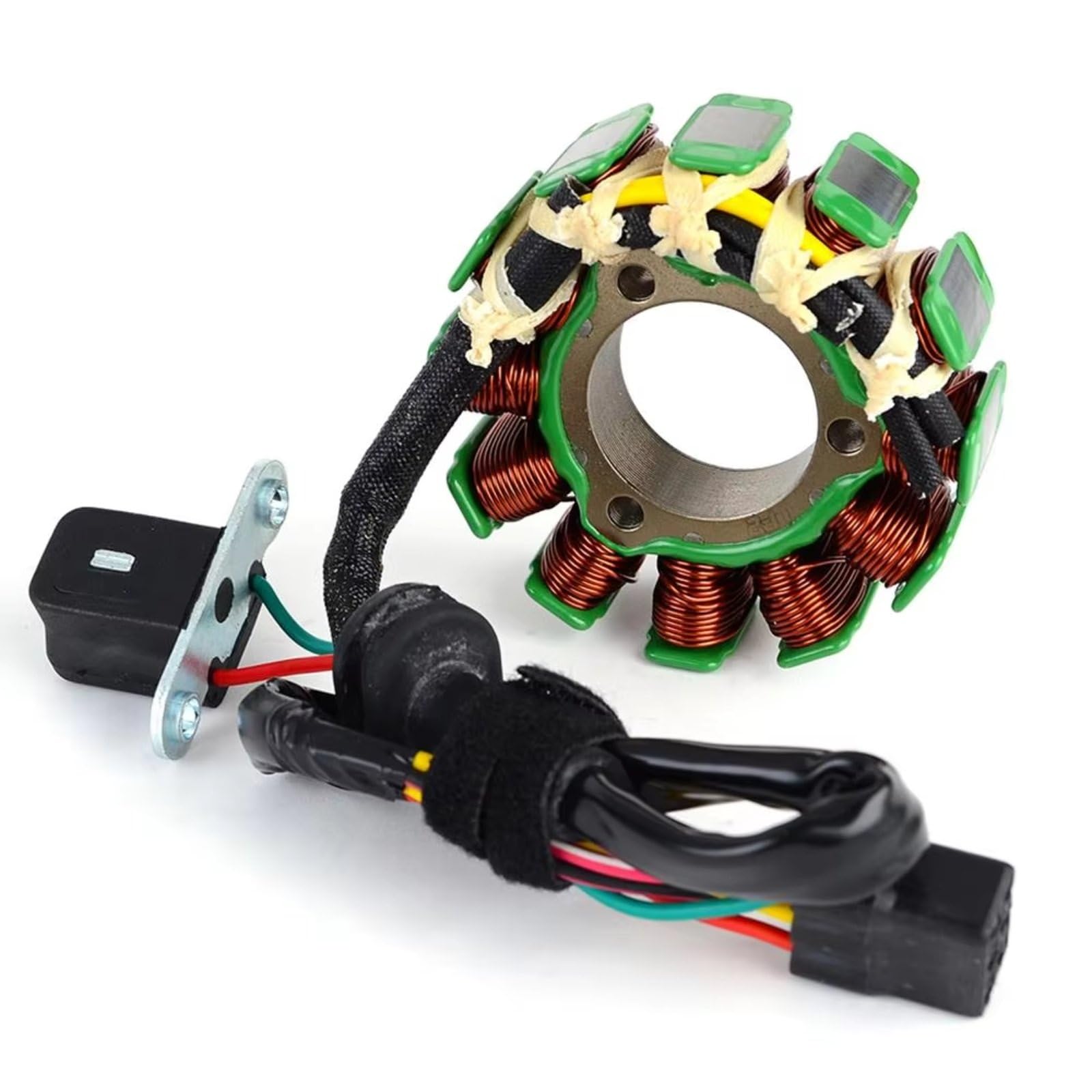 TINGYUS Motorrad Stator Spule Für Suzuki Für RMZ250 2010-2013 Für RMZ450 2008-2012 32101-28H00 32101-28H10 32101-28H11 Generator Magneto Spule Stator Spule Zündung Lichtmaschine von TINGYUS