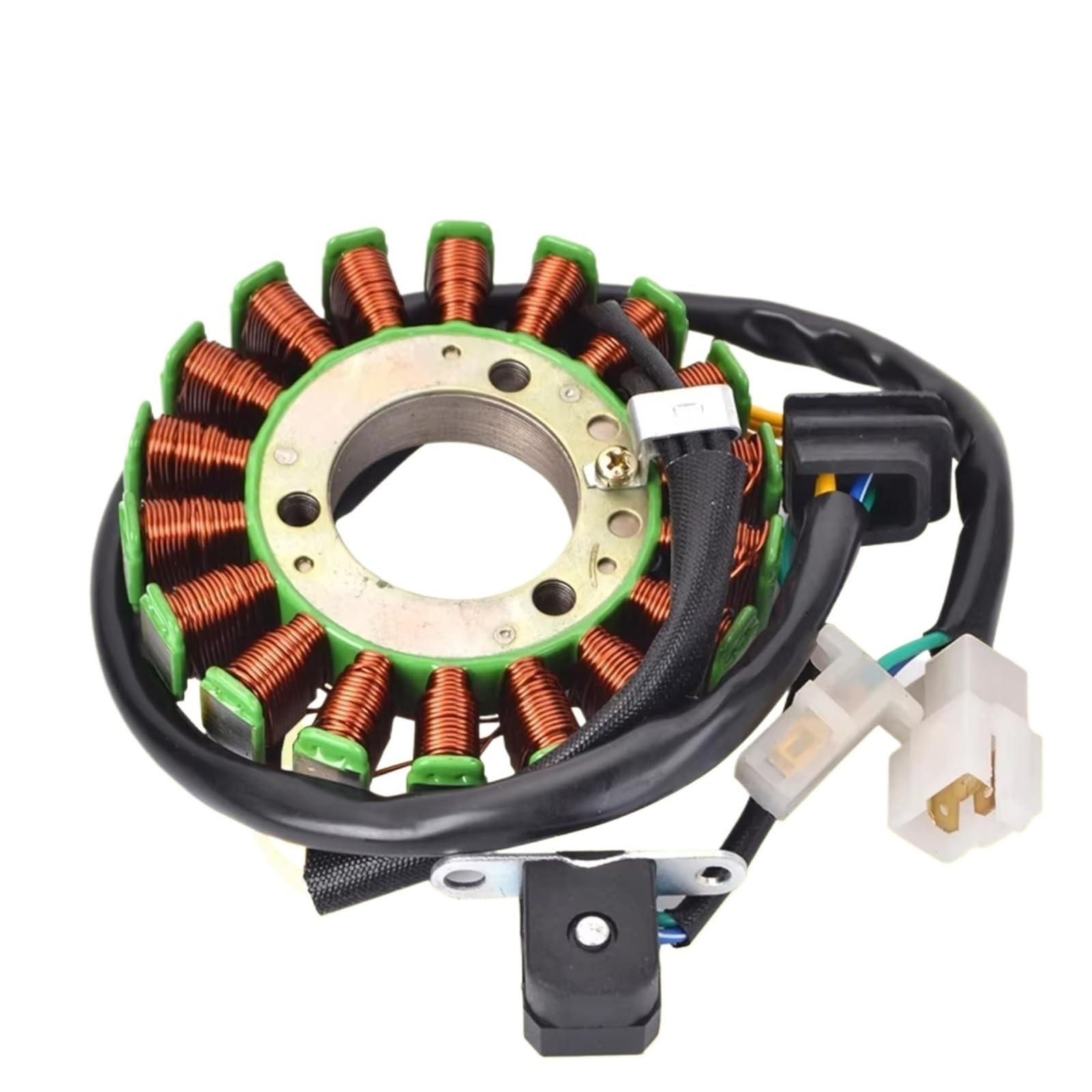 TINGYUS Motorrad Stator Spule Für Suzuki Für TU 250 1997-2016 Für GN 250 1982-2001 Motorrad Generator Magneto Stator Spule 32101-38302 Stator Spule Zündung Lichtmaschine von TINGYUS