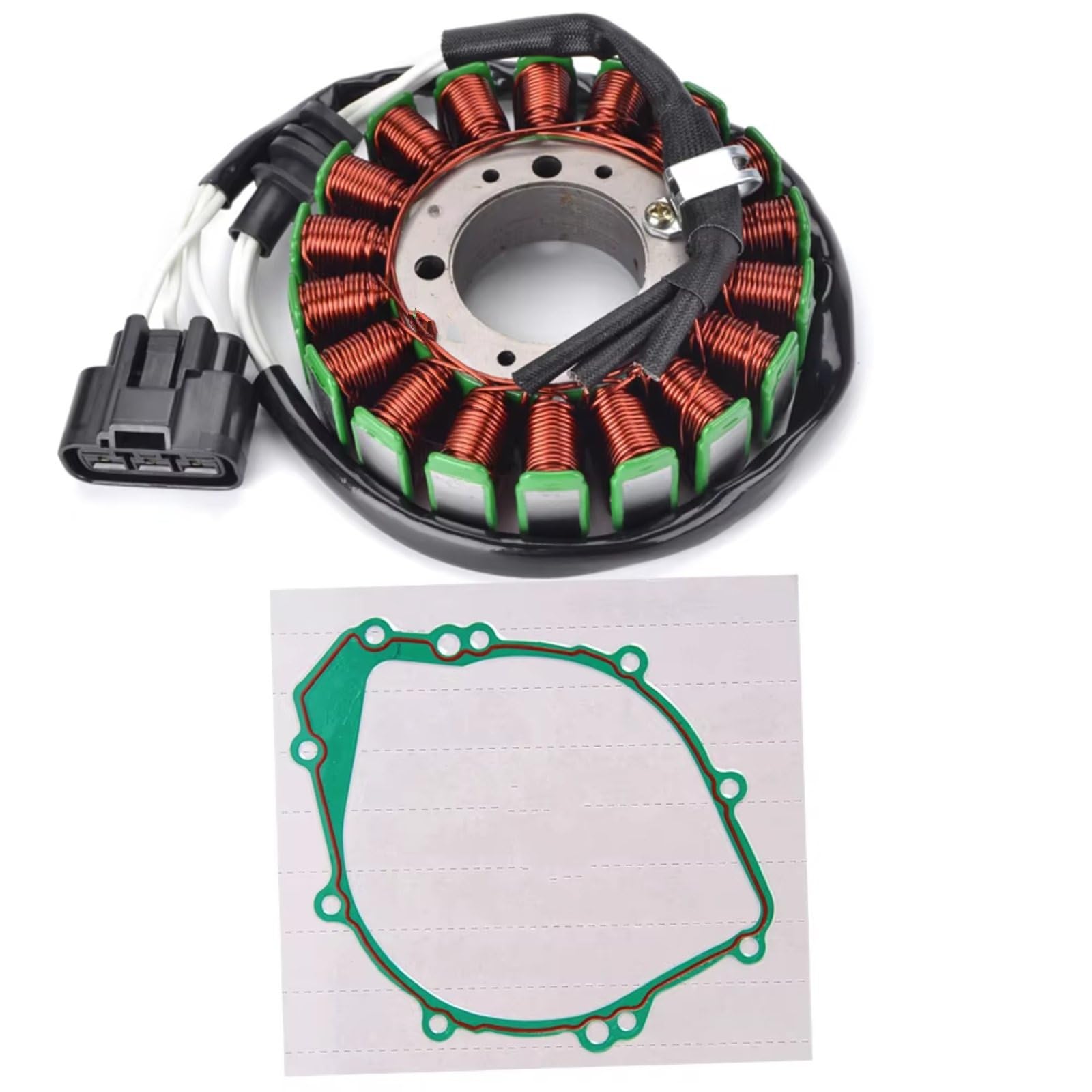 TINGYUS Motorrad Stator Spule Für YZF R1S 2003 Für YZF R1 2002 2003 Motorrad Regler Rectifier Magneto Stator Spule Dichtung Zündung Lichtmaschine(B) von TINGYUS