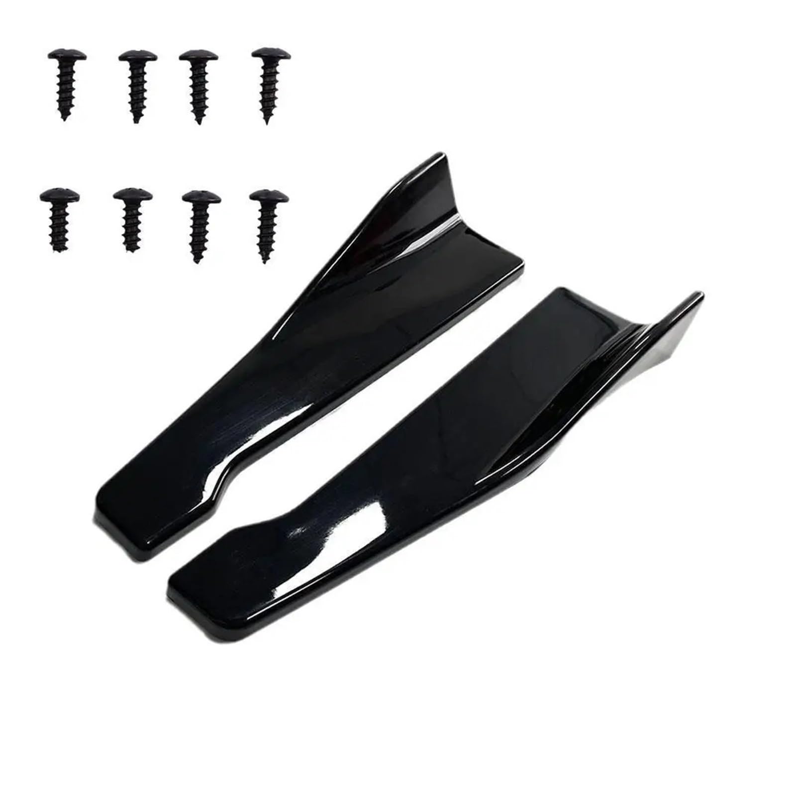 TINOMAD Taishengyu Store Universal Auto Vorne Hinten Stoßstange Streifen Lip Spoiler Diffusor Splitter Kratzschutz 48CM Länge Kompatibel Mit Audi Kompatibel Mit BMW(A) von TINOMAD