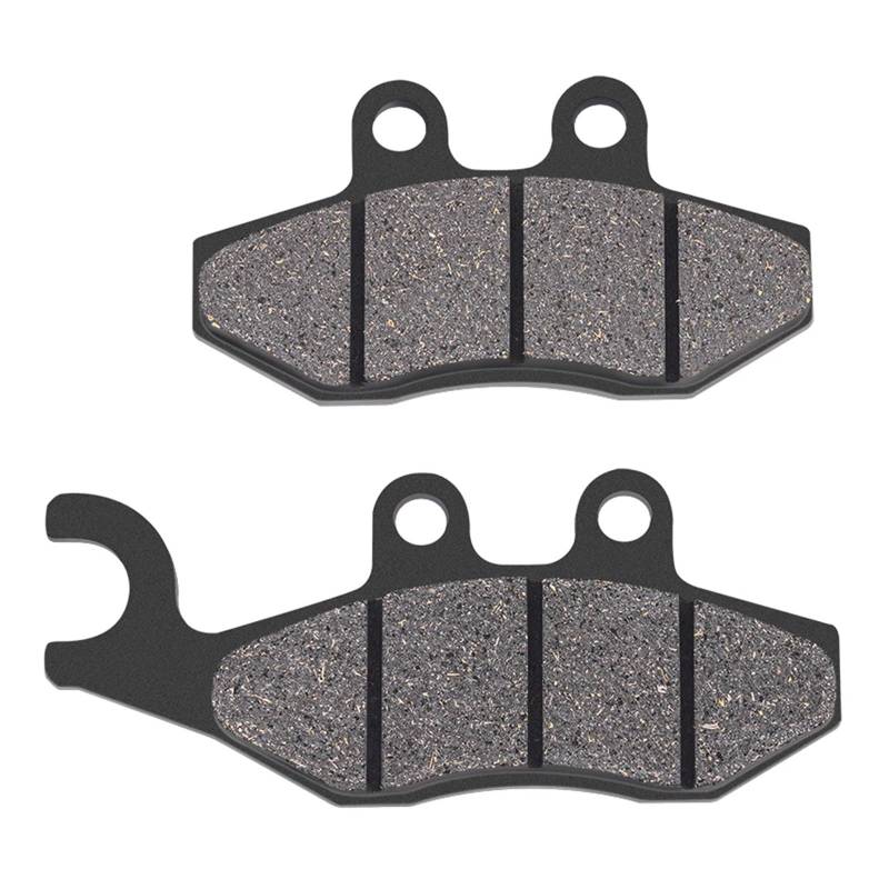 Motorrad Semi-Organische Metall Bremsbeläge Vorne und Hinten for PI.AG/G IO X8 125 04-06 150 2007 250 dh 2005-2007 X9 250 2005-2006(Front 1pcs) von TINYTRAIL