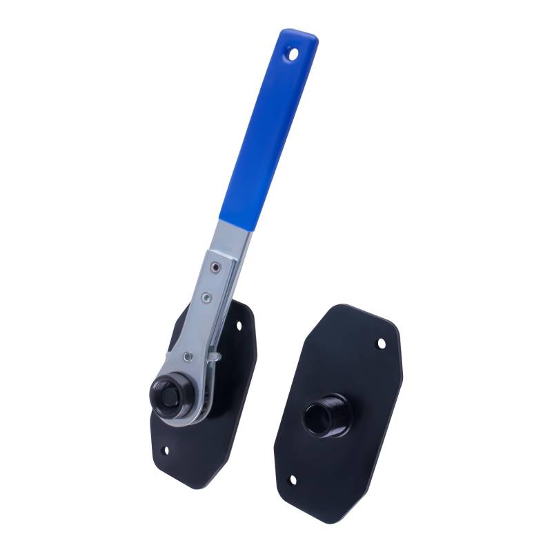 TIOMIOSEA Brake Piston Caliper Spreader Tool, Bremskolbenrücksteller Bremskolben Rücksteller mit Ratschenfunktion, Für Autobremsenreparatur (blau) von TIOMIOSEA