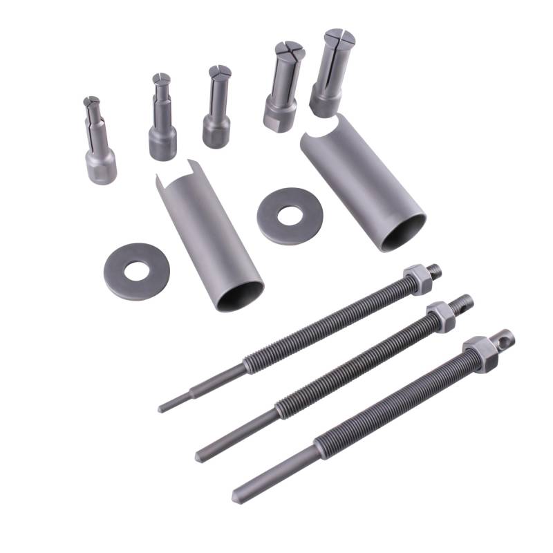 TIOMIOSEA Innenlager Abzieher Set,Lagerabzieher Innen Motorrad,Radlager Abzieher Motorrad,Motorrad Innenlager-Auszieher-Kit mit 5tlg Offene Clips von TIOMIOSEA