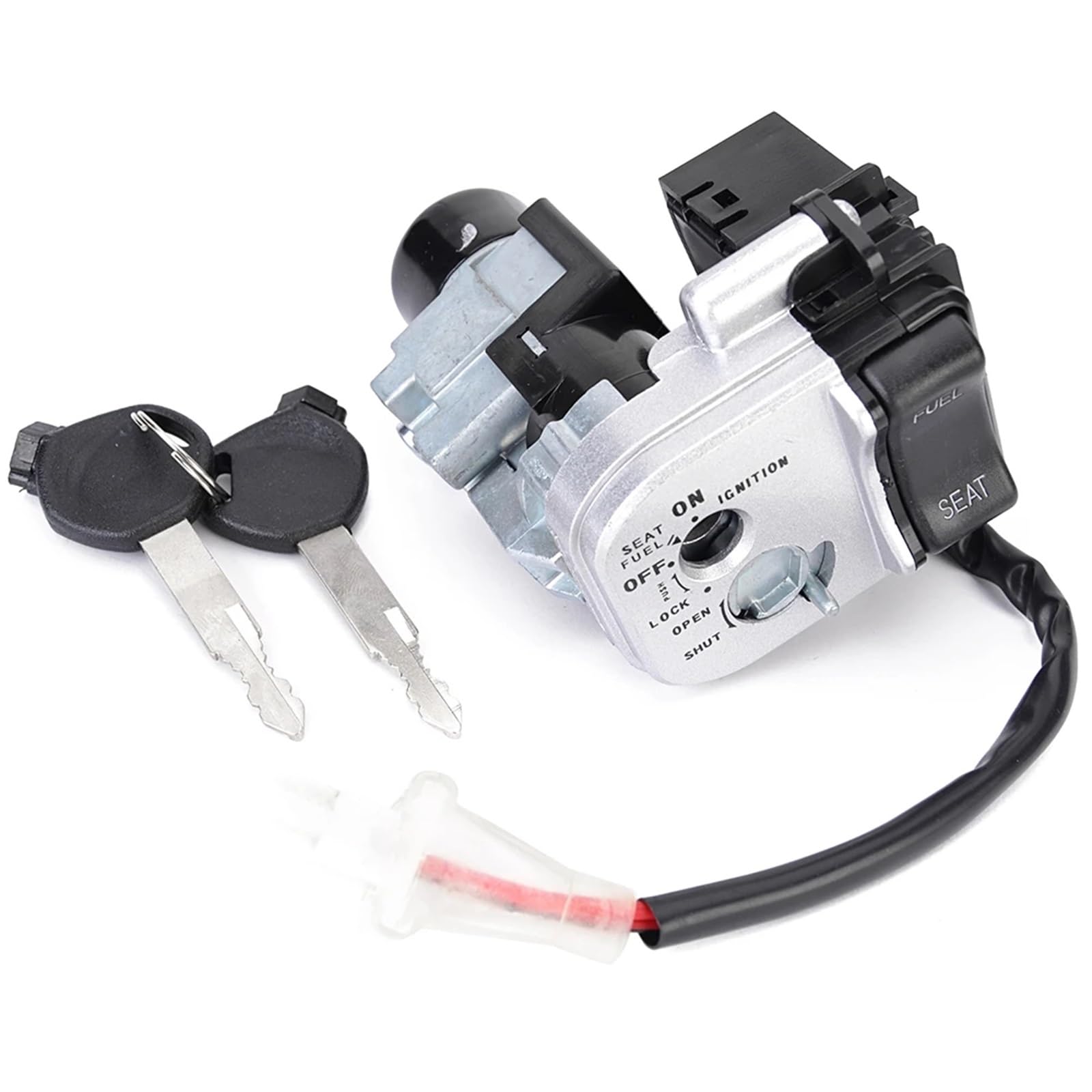 TIOWCGH Kompatibel Mit PCX125 2012 2013 Motorrad-Zündstartschalter Tasten Lock Draht Socket Taste Montage Zündschalter Schaltschließschließetaste 35010-kWN-710 Motorrad-Zündschloss von TIOWCGH