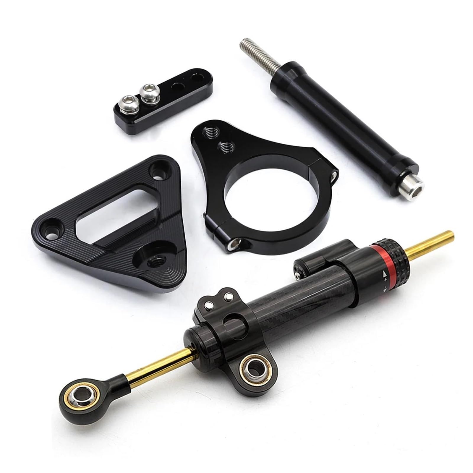 Dämpfer Lenkungsstabilisator Dämpfer Halterung Montage Kit Motorrad Lenkung Stabilisator Für CBR250RR Für CBR 250RR 250 RR 2019-2023 CNC-Halterung(Damper n Bracket C) von TISURXQ