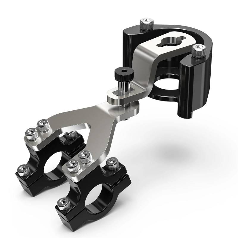 Dämpfer Lenkungsstabilisator Für YAM&AHA Für Tenere 700 T700 Tenere700 Rally Edition 2019-2024 2023 Motorrad Lenkungsdämpfer Stabilisatorhalterung CNC-Halterung(A) von TISURXQ