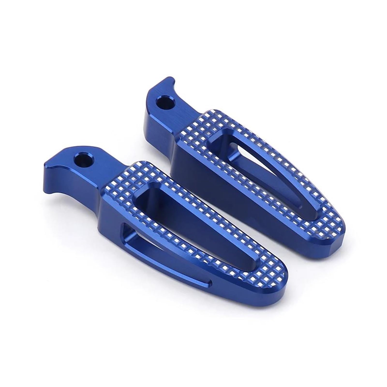 Fußrasten Pedal Für Xmax 300 2023 2024 Motorrad 5 Farben Pegs Passagier Fußrasten Unterstützung Extension Kit Verstellbare Fußrasten Motorrad(Blue) von TISURXQ