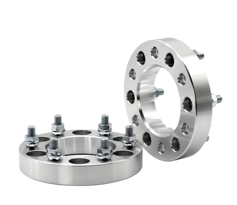 Wheel Spacers 1 Paar 20/25/30/35/40/45mm PCD 6X 139,7 110mm Spurverbreiterungen Adapter 6 Lug Für Toyota Für Land Für Cruiser Geschmiedete Aluminium Legierung Wheel Spacer Lug Wheel Spacers(2PCS 45mm von TISURXQ