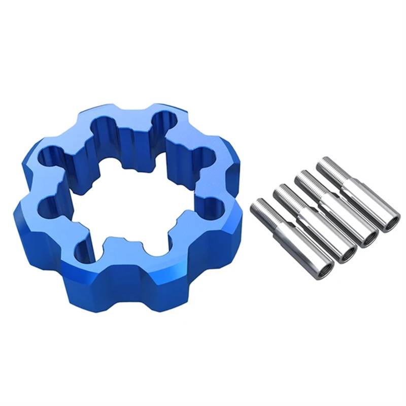 Wheel Spacers Spurverbreiterungen Aluminium ATV Teile Für Polaris Für Trail Boss 2x4 250 330 Für Trail Blazer Boss 250 1986-2011 Wheel Spacer Lug Wheel Spacers(1 Pair Blue) von TISURXQ