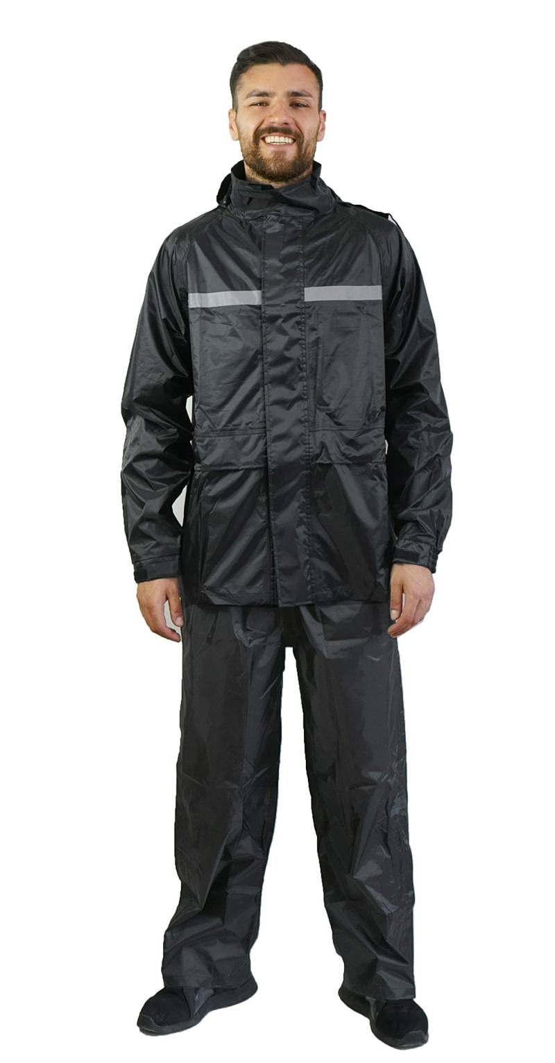 TJ MARVIN Komplettset (Jacke, Hose und Tasche) SPORT E34 SCHWARZ M von TJ MARVIN