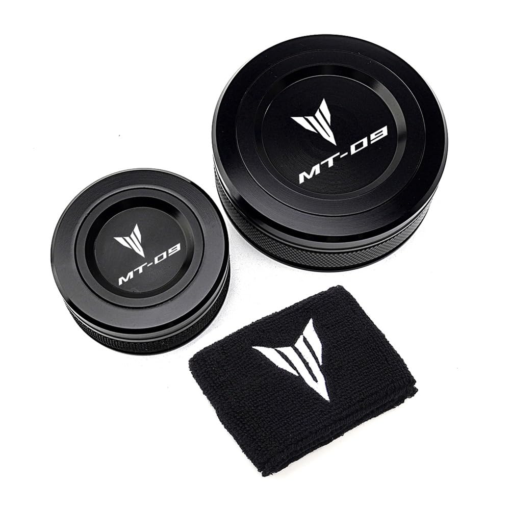 Bremsflüssigkeitsbehälter Deckel Ölbehälter Tank Für MT-09 Mt09 Sp 2021 2022 Motorrad CNC Aluminium Vorne Hinten Brems Flüssigkeit Zylinder Abdeckung Öl Gestickte Socken Abdeckung Bremsflüssigkeitsbehälter Deckel Ölbehälter Tank Für MT-09 Mt09 Sp 2021 2022 Motorrad CNC Aluminium Vorne Hinten Brems Flüssigkeit Zylinder Abdeckung Öl Gestickte Socken Abdeckung von TJKIB