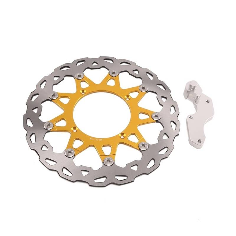 Bremsscheibe Motorrad 320mm Vorne Bremsscheibe Rotor Halterung Für SU&ZUKI RMZ250 2007-2015 RMZ450 2005-2015 RMX450 2010-2012 RMZ RMX Motorrad von TJKIB