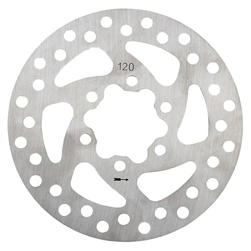 Bremsscheibe Motorrad Für Motorrad 120mm Außendurchmesser Vorne Hinten Rad Teile Roller Disc Bremsplatte Rotor Pad Für Mountainbike Pit Dirt Bike von TJKIB