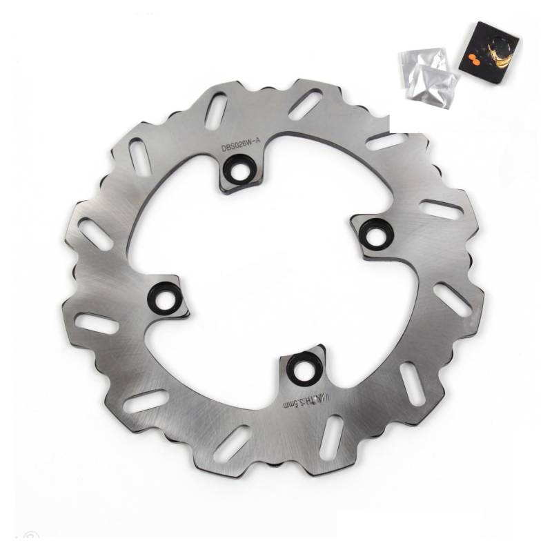 Bremsscheibe Motorrad Für ZZR600 Hinten Bremsscheibe Motorrad Disk Platte Rotor Für Kaw&asaki ZZR 600 ZZR600 1991 1992 Motorrad Disc Bremsscheibe Rotor von TJKIB