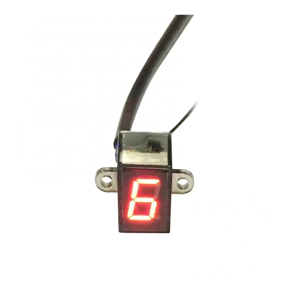 Ganganzeige 12V Display Universal Motorrad Digitale Getriebe Anzeige Schalthebel Sensor Motorrad Digitale Getriebe anzeige von TJKIB