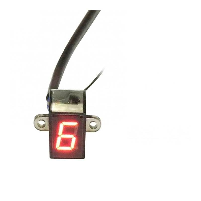 Ganganzeige 12V Universal Motorrad Digitale Getriebe Anzeige Schalthebel Sensor Display Motorrad Geschwindigkeit Getriebe Display Anzeige von TJKIB