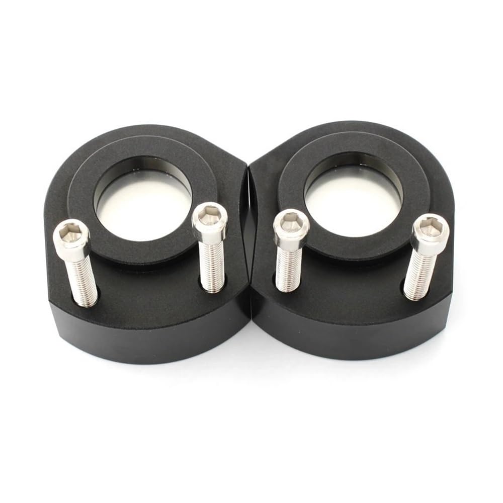 Motorrad Lenkerpolster Für Ka&wasaki ZX-14R ZX14R ZX 14R ZZR1400 ZZR 1400 2006-2022 2PCS Lenker Riser Clamp Adapter Motorrad Zubehör von TJKIB