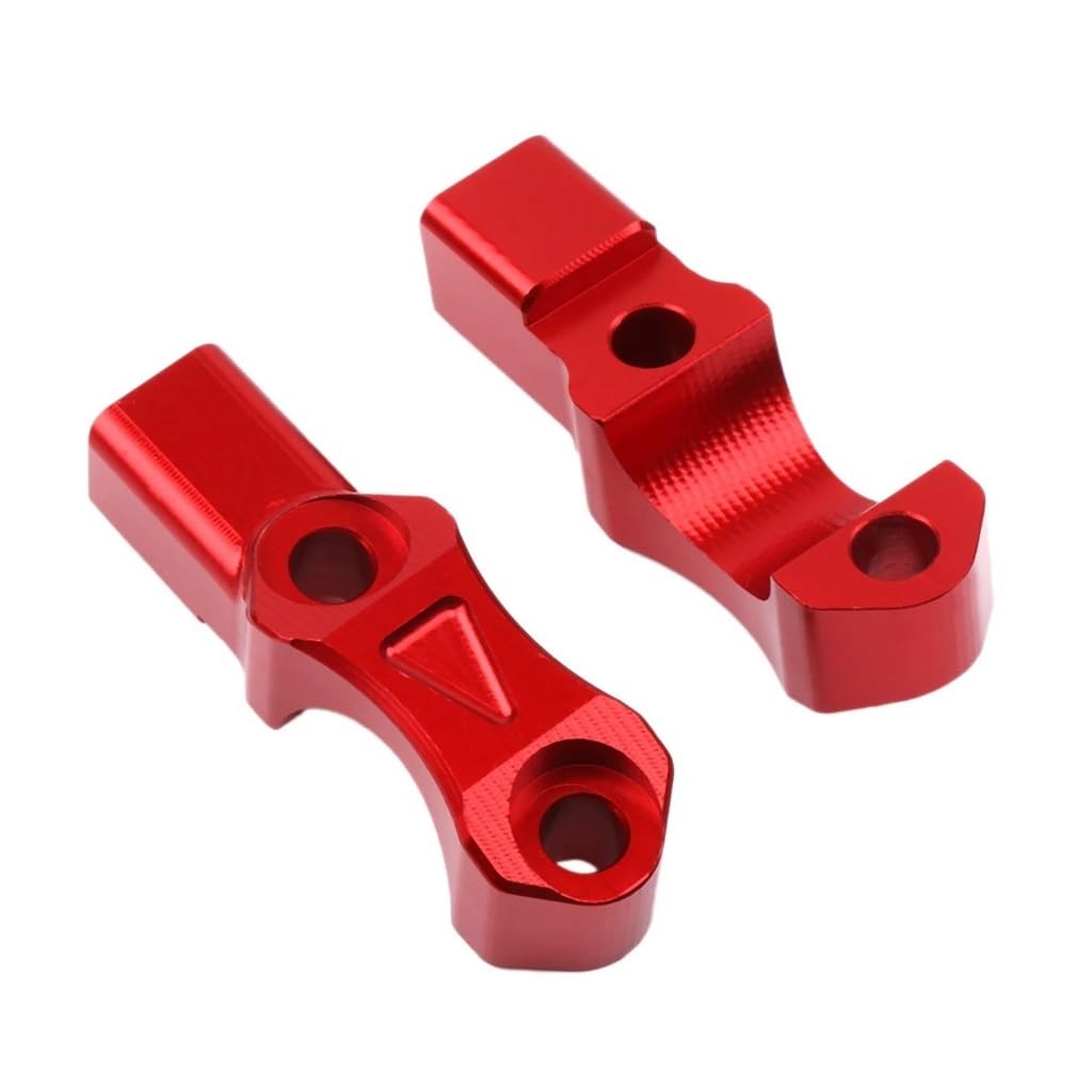 Motorrad Lenkerpolster Motorrad Universal Verlängerung Stange Feste Lenker Riser 22mm7/8Inch Griff Bar Clip Halter Clamp Lenker Riser von TJKIB