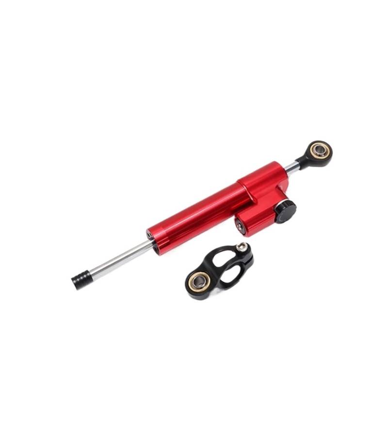 Motorrad Lenkungsdämpfer 255MM Verstellbarer Universal-Motorrad-Lenkungsdämpfer-Stabilisator Für Yam&aha MT03 MT07 MT09 MT25 Motorradzubehör von TJKIB