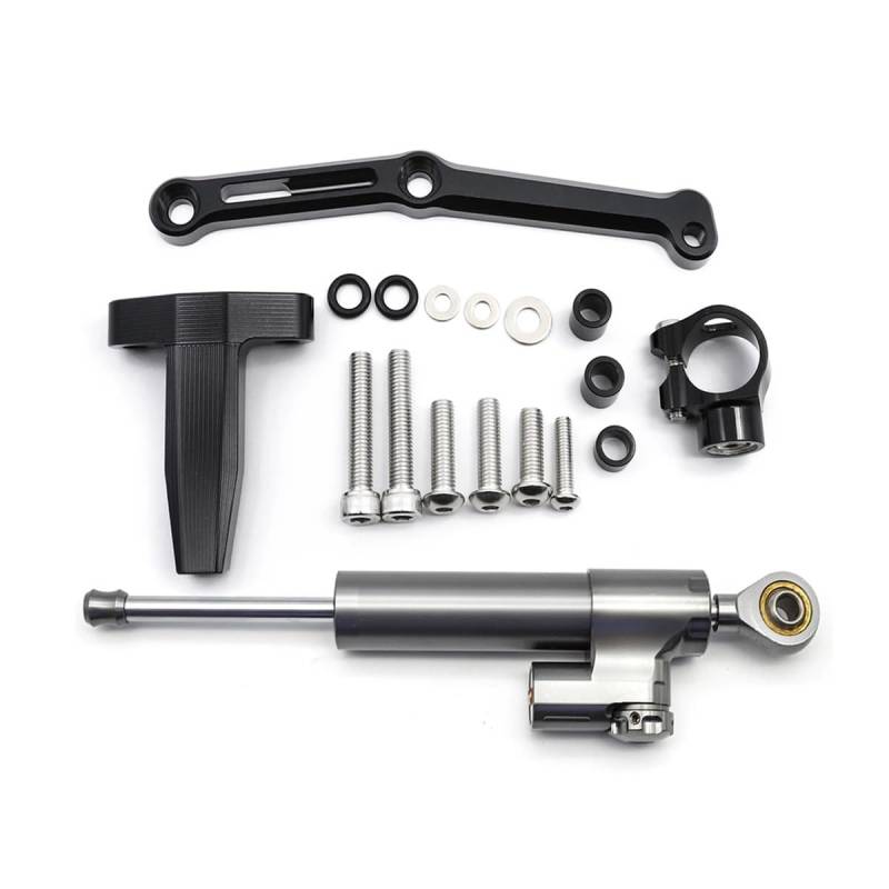 Motorrad Lenkungsdämpfer Für 752s 2019 2020 2021 2022 2023 Lenkungsdämpfer Stabilisator Dämpfer Halterung Unterstützung Kit 752 S Motorrad Zubehör von TJKIB