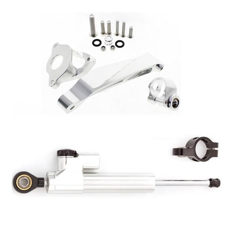 Motorrad Lenkungsdämpfer Für CBR600RR 2007-2016 Motorrad Stabilisator Dämpfer Lenkung Halterung Halter Unterstützung Kit Set Motorrad von TJKIB