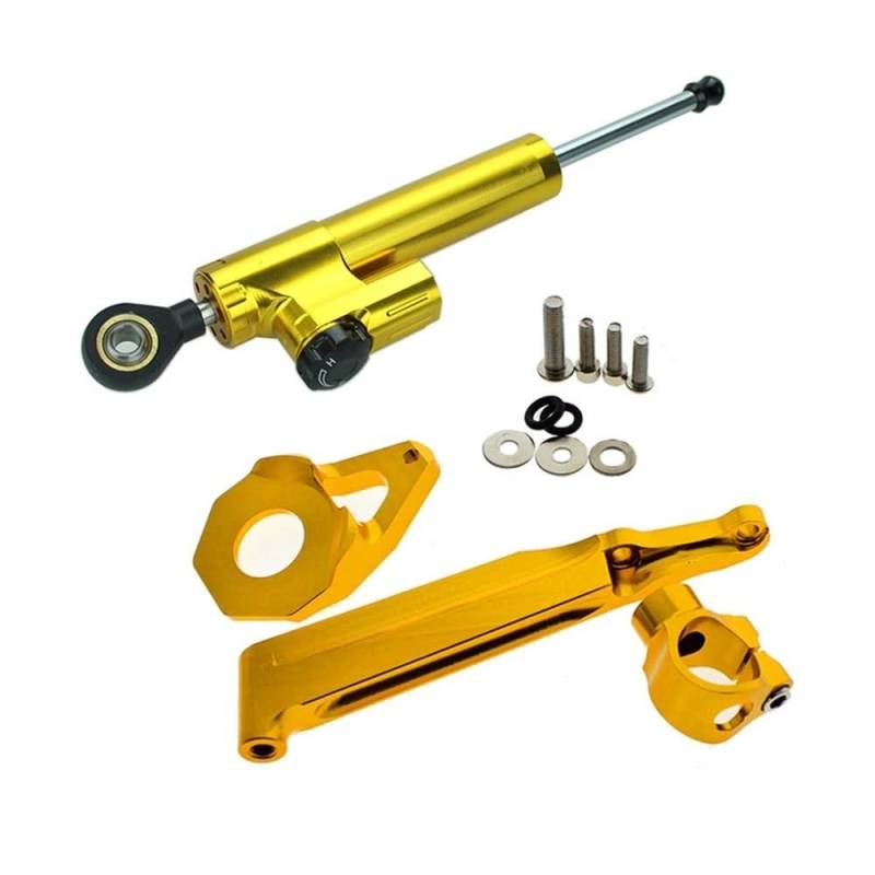 Motorrad Lenkungsdämpfer Für CBR600RR CBR 600RR 2005-2006 2005 2006 Motorrad Lenkung Stabilisieren Dämpfer Halterung Unterstützung Montage Kit von TJKIB