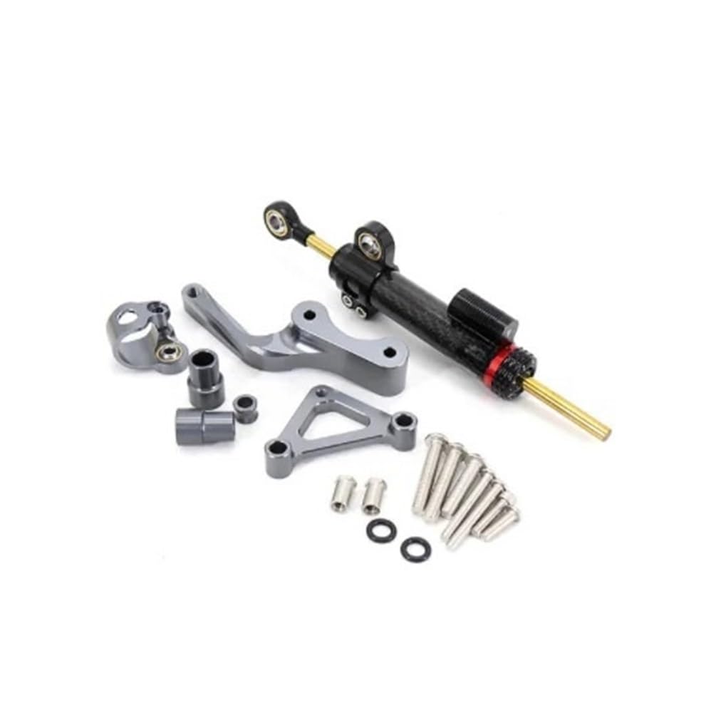 Motorrad Lenkungsdämpfer Für Du&Cati Für Monster 696 2008-up 796 795 Motorrad Lenkung Dämpfer Stabilisator Halterung Unterstützung Kits Motorrad Zubehör von TJKIB