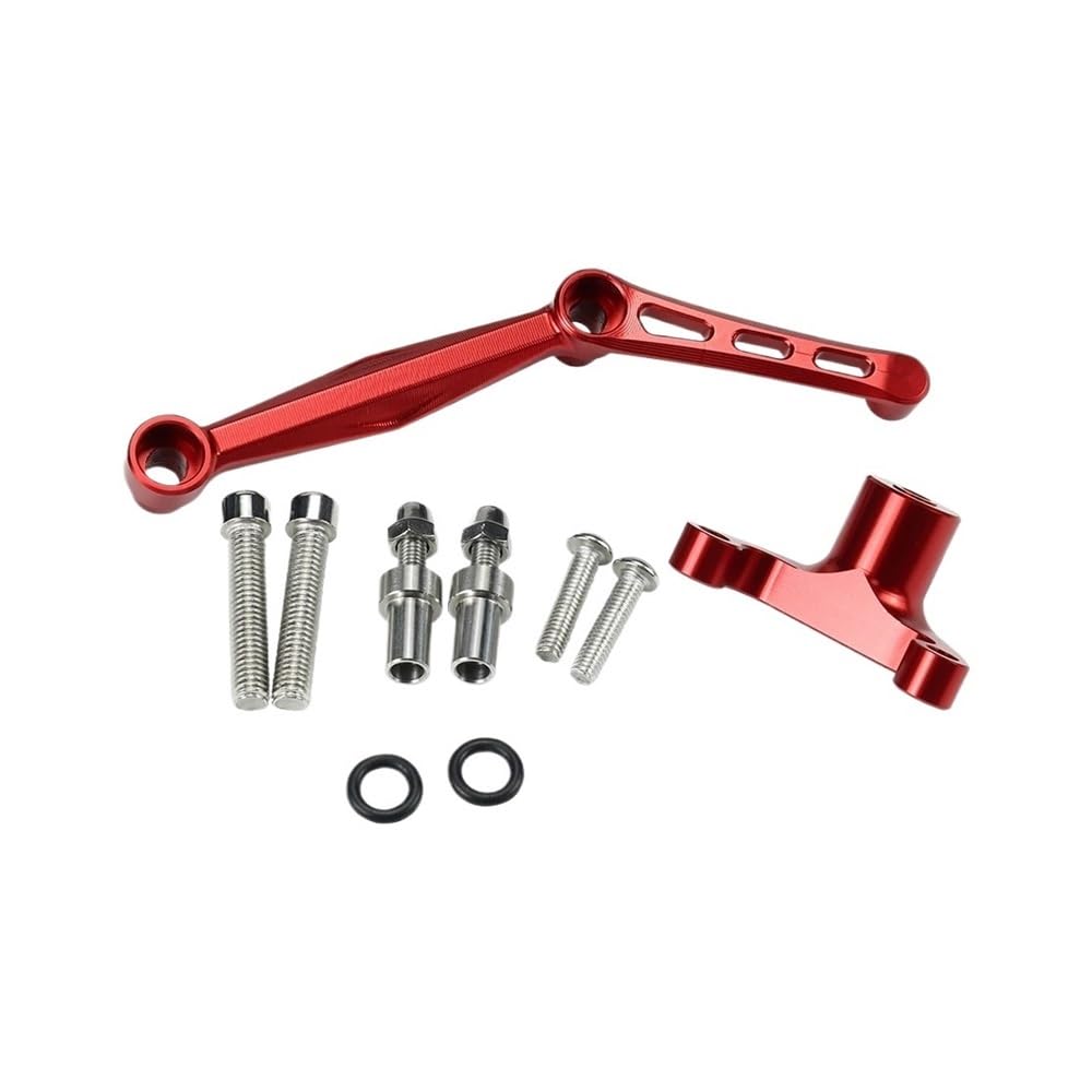 Motorrad Lenkungsdämpfer Für Du&Cati Für Monster 937 Für Monster 950 2021 2022 2023 2024 Motorrad Zubehör Lenkung Stabilisator Dämpfer Halterung Kit von TJKIB