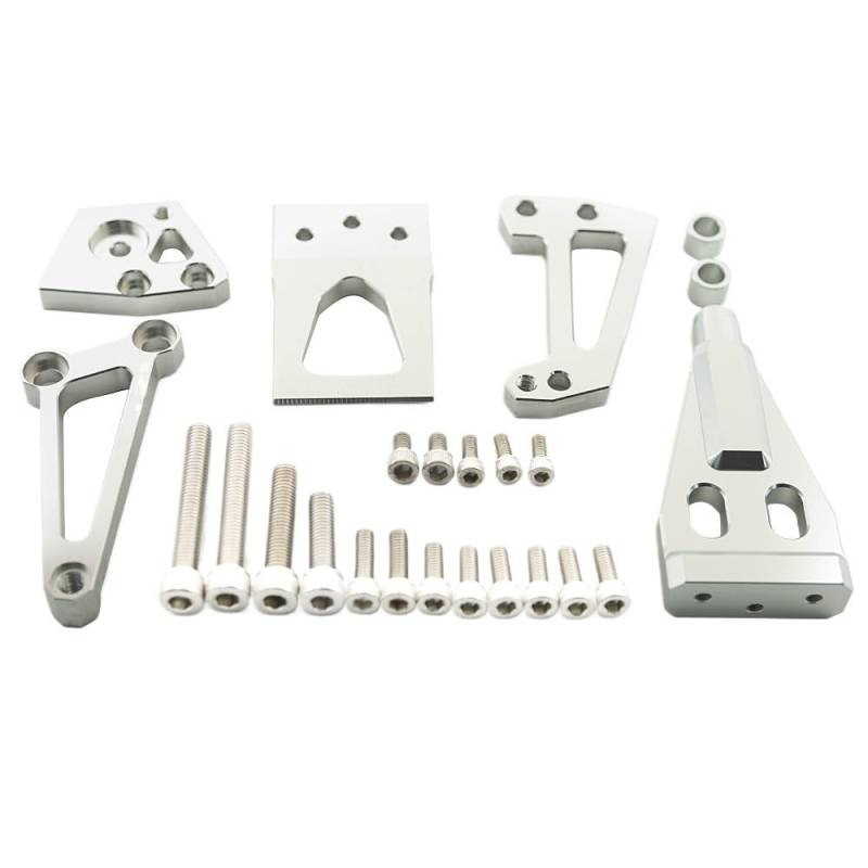 Motorrad Lenkungsdämpfer Für Ka&wasaki ER4F Für Ninja 400R 2011-2013 2011 2012 2013 Motorrad Lenkung Dämpfer Stabilisieren Dämpfer Halterung Kit von TJKIB