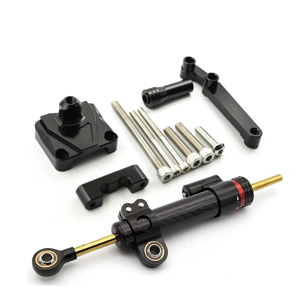 Motorrad Lenkungsdämpfer Für Ka&wasaki Für Ninja 250R EX250 2008 2009 2010 2011 2012 Lenkung Dämpfer Stoßdämpfer Stabilisator Halterung Montage Kit von TJKIB