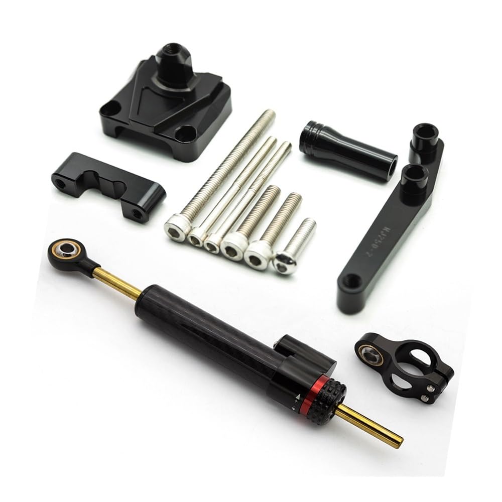 Motorrad Lenkungsdämpfer Für Ka&wasaki Für Ninja 250R EX250 ZX250R 2008 2009 2010 2011 2012 Motorräder Lenkung Stabilisator Dämpfer Halterung Mount Kit von TJKIB